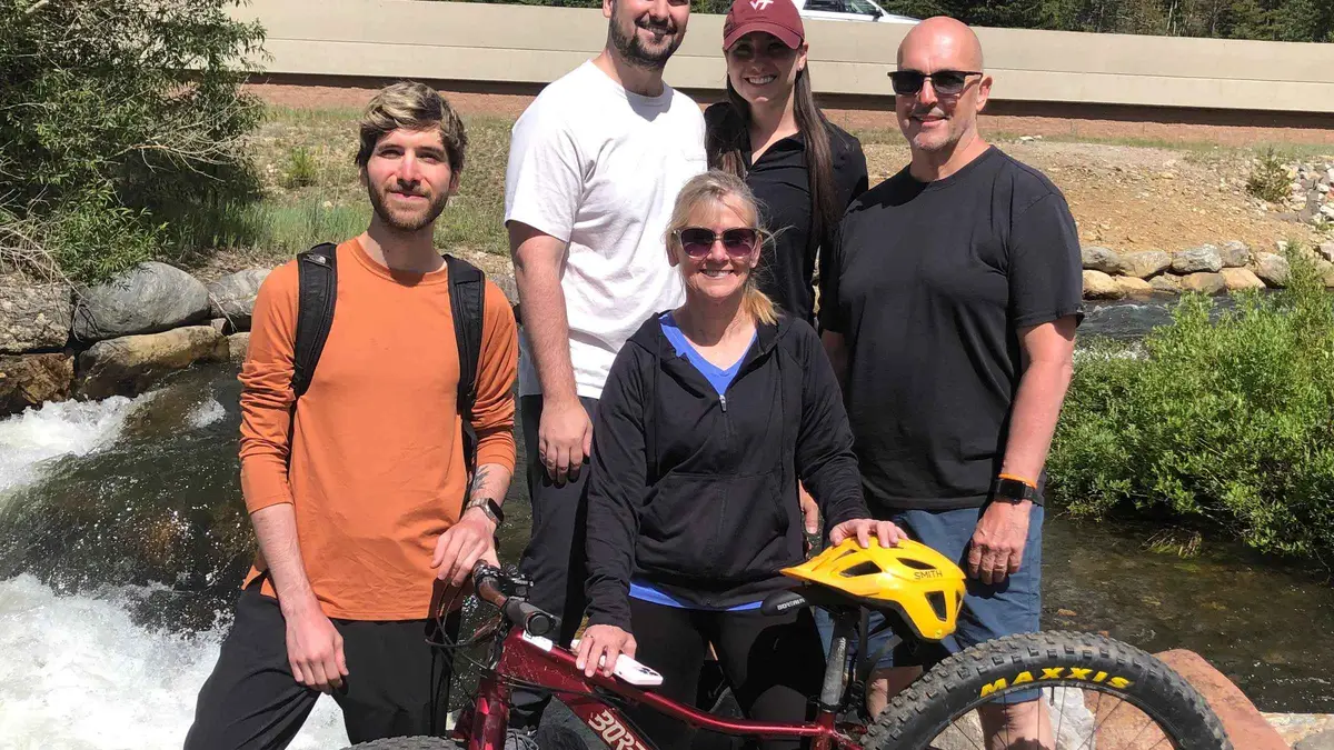 Fat bike tour through Breckenridge, Colorado stopping at a local brewery and distillery